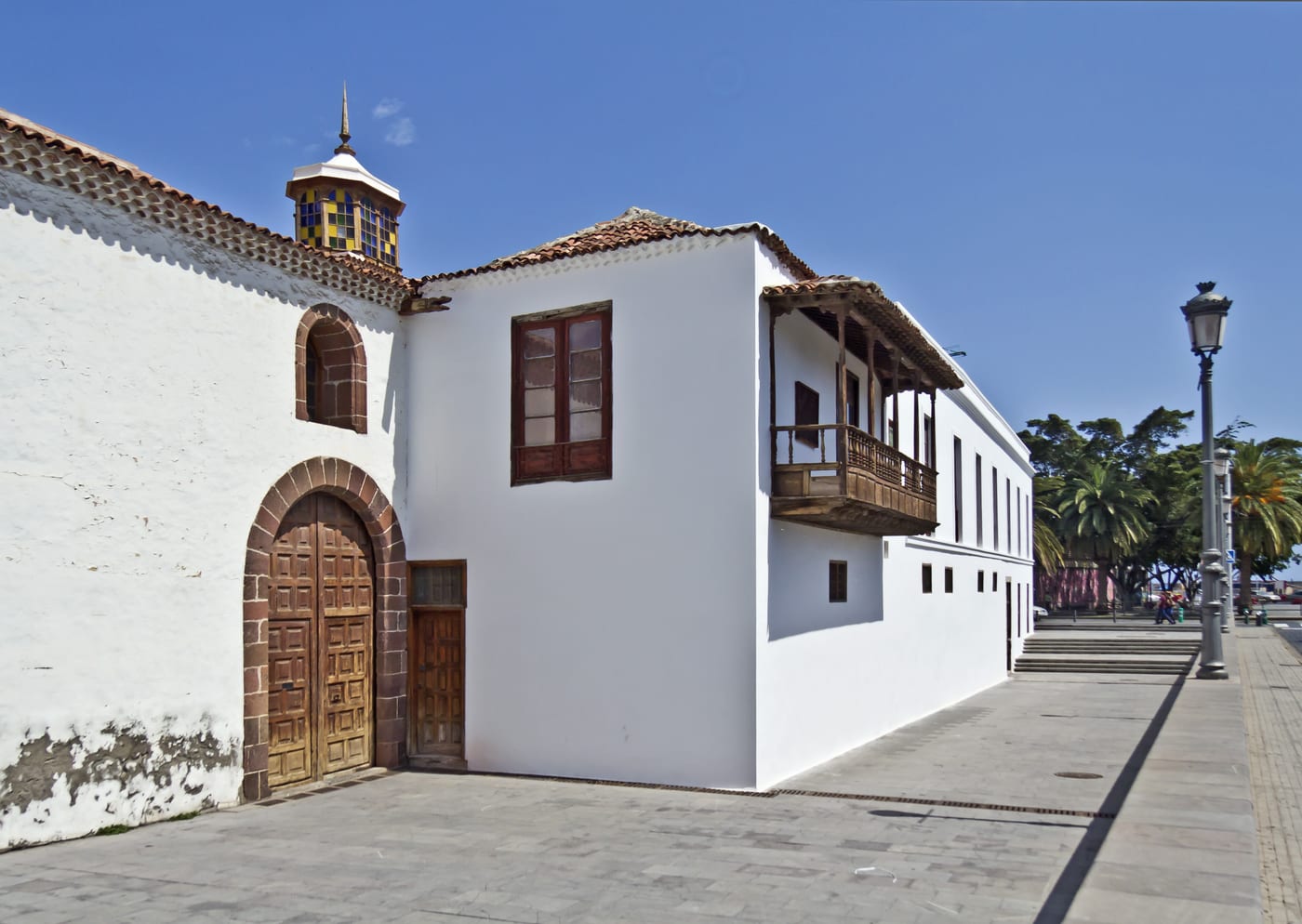 Vista exterior de la Iglesia de Nuestra Señora de la Concepción de Santa Cruz de Tenerife.