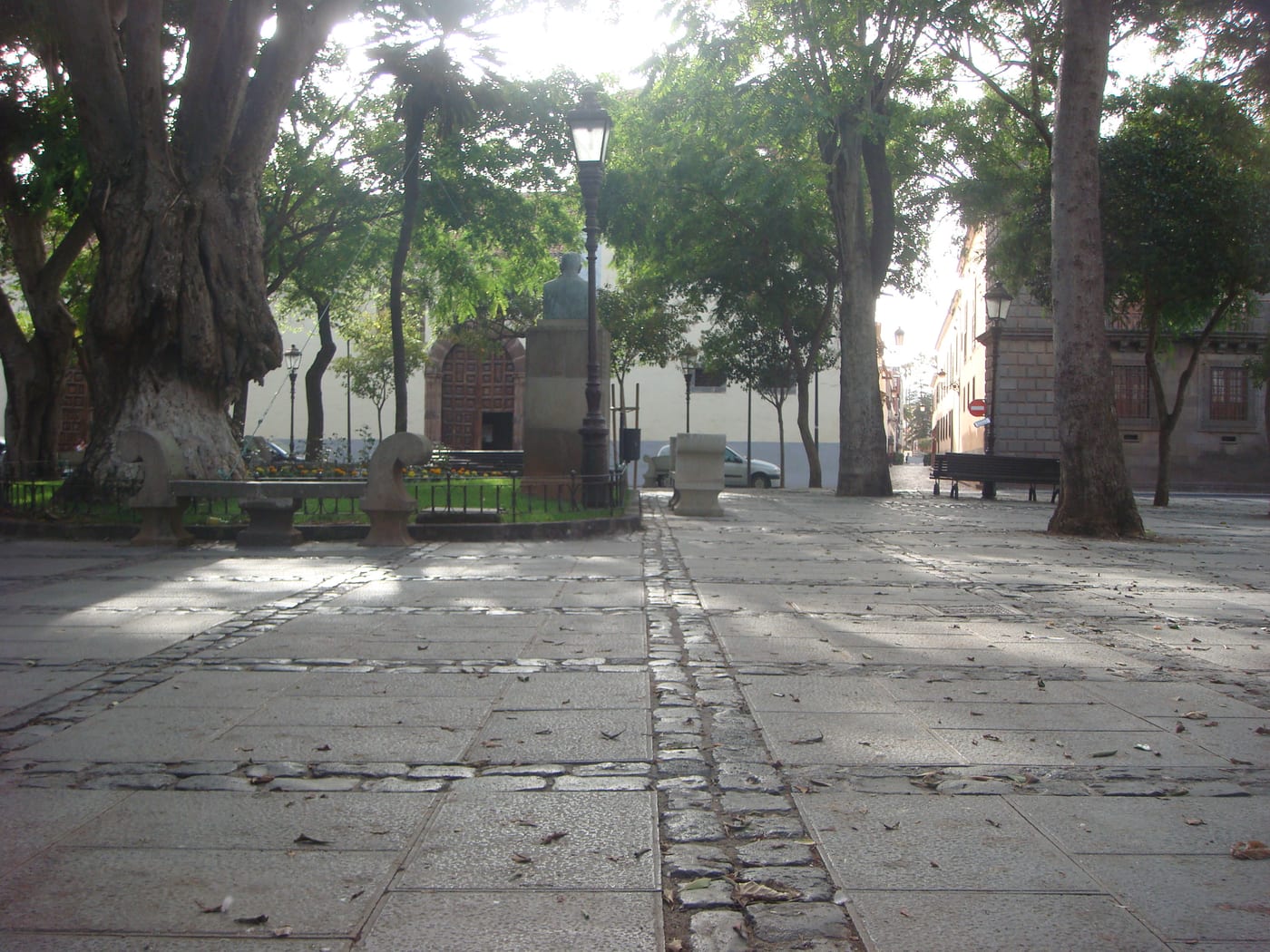 Plaza del Adelantado, an emblematic square of the historic ensemble of San Cristóbal de La Laguna.