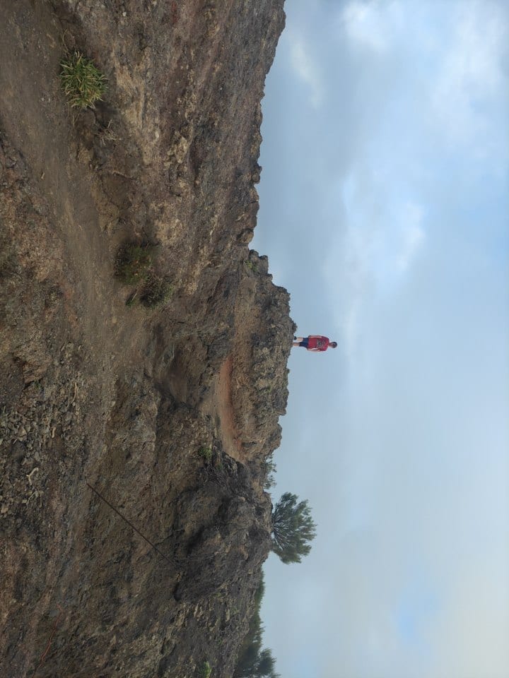 Panorámica de las montañas de Teno desde el Mirador de Cherfe (Degollada de Cherfe).
