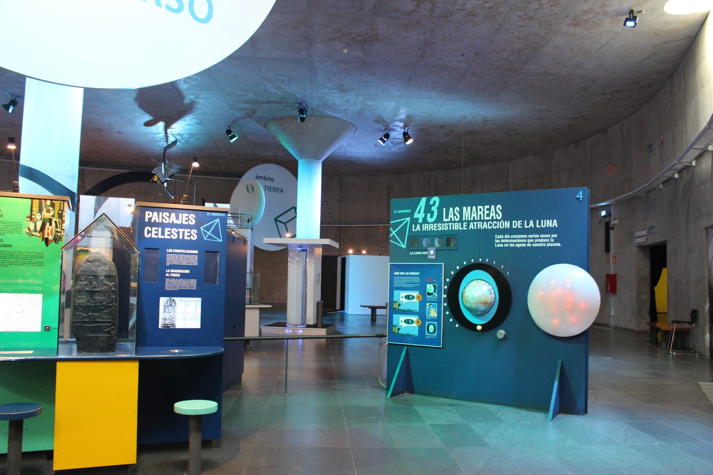 Interior del Museo de la Ciencia y el Cosmos