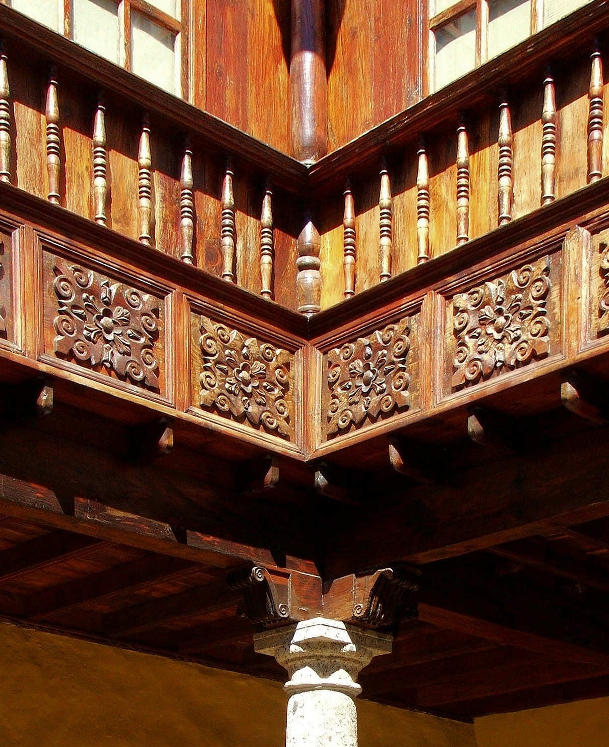 Patio interior de la Casa Lercaro, hoy Museo de Historia y Antropología de Tenerife.