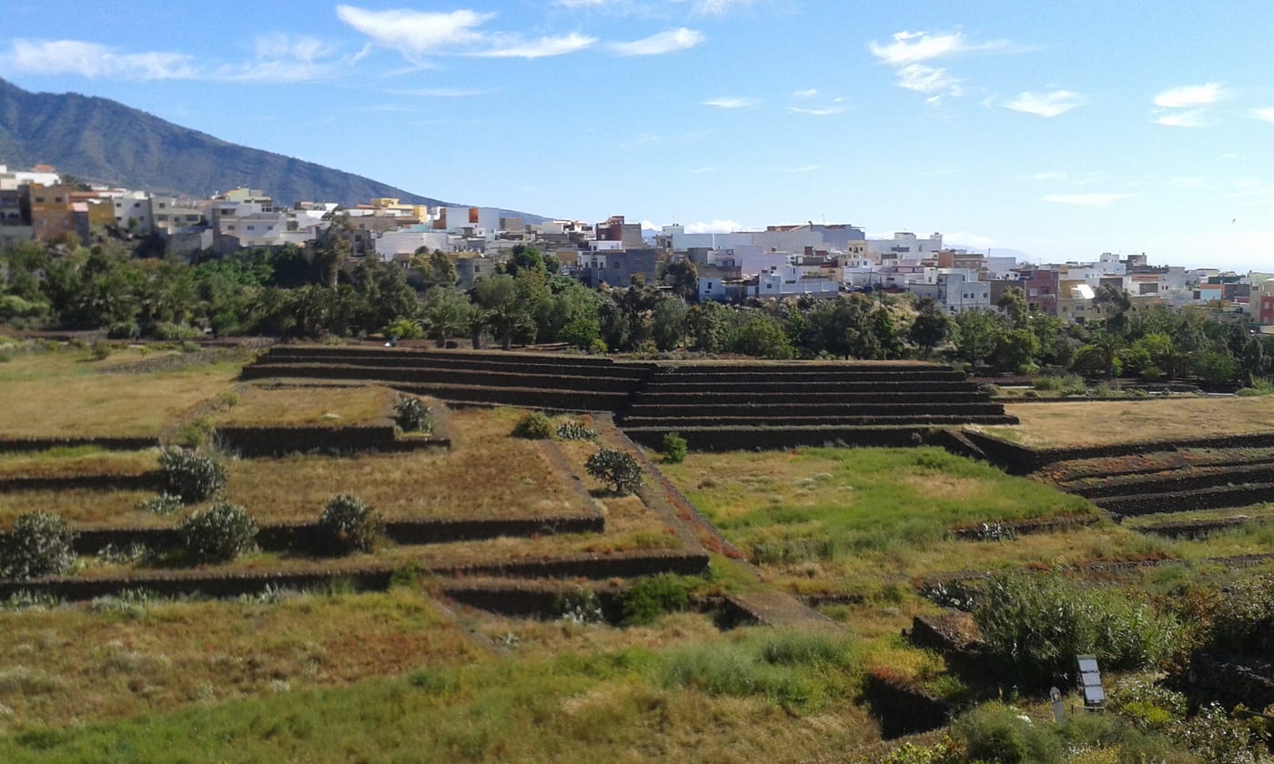 Las pirámides escalonadas de piedra de Güímar, Tenerife.