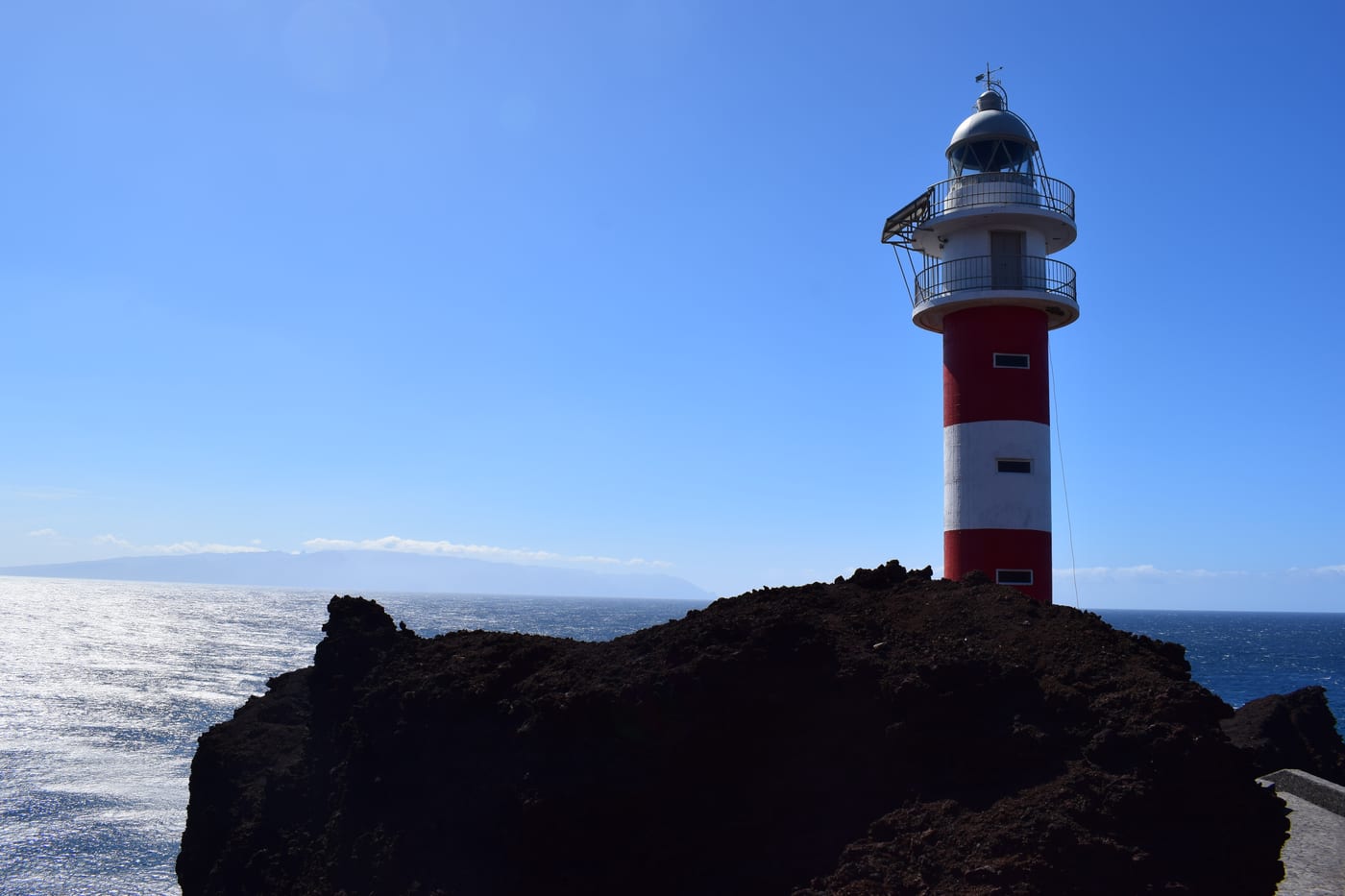 El nuevo faro de Punta de Teno, en el extremo noroeste de Tenerife.