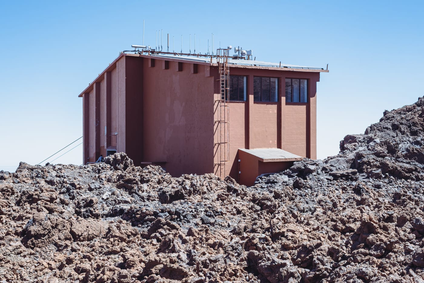 Estación superior (La Rambleta) del Teleférico del Teide, Tenerife.