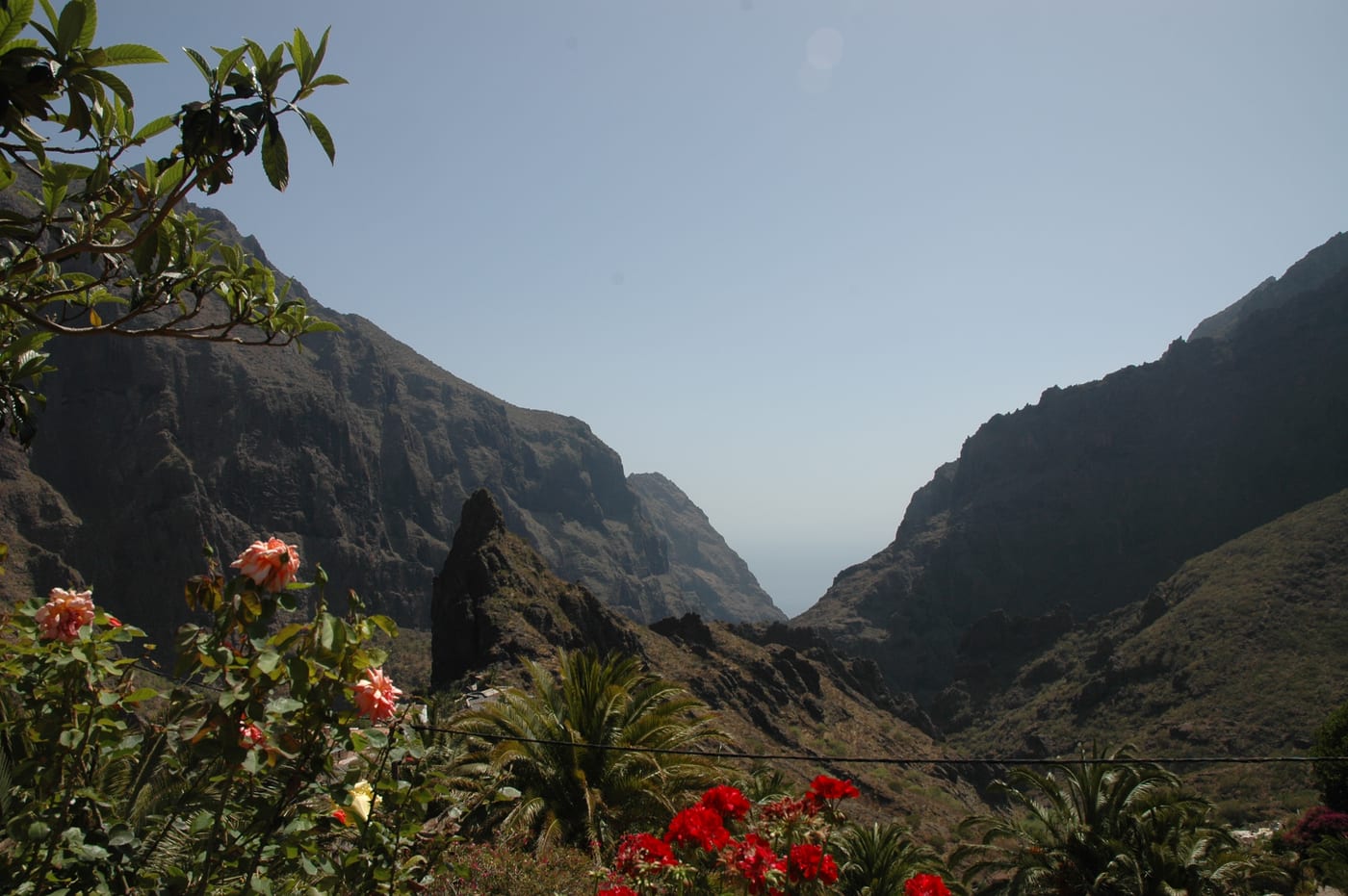 El caserío de montaña de Masca, en el macizo de Teno (Buenavista del Norte, Tenerife).