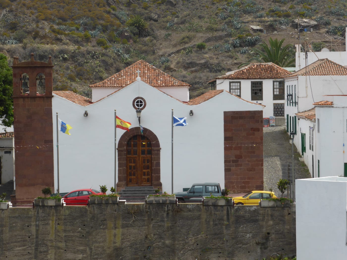Iglesia de Nuestra Señora de las Nieves, una de las más antiguas de Tenerife, en Taganana.